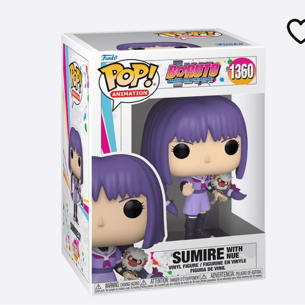 Funky pop Sumire with Nue vinyl figure 1360